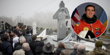 До річниці повернення: у Києві відкрили пам’ятник першому українському космонавту